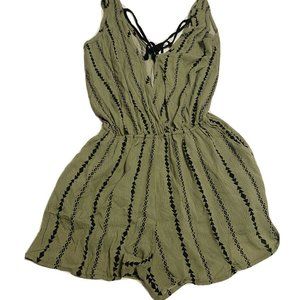 Women’s Sundress Size S Green Tint Chico Spaghetti